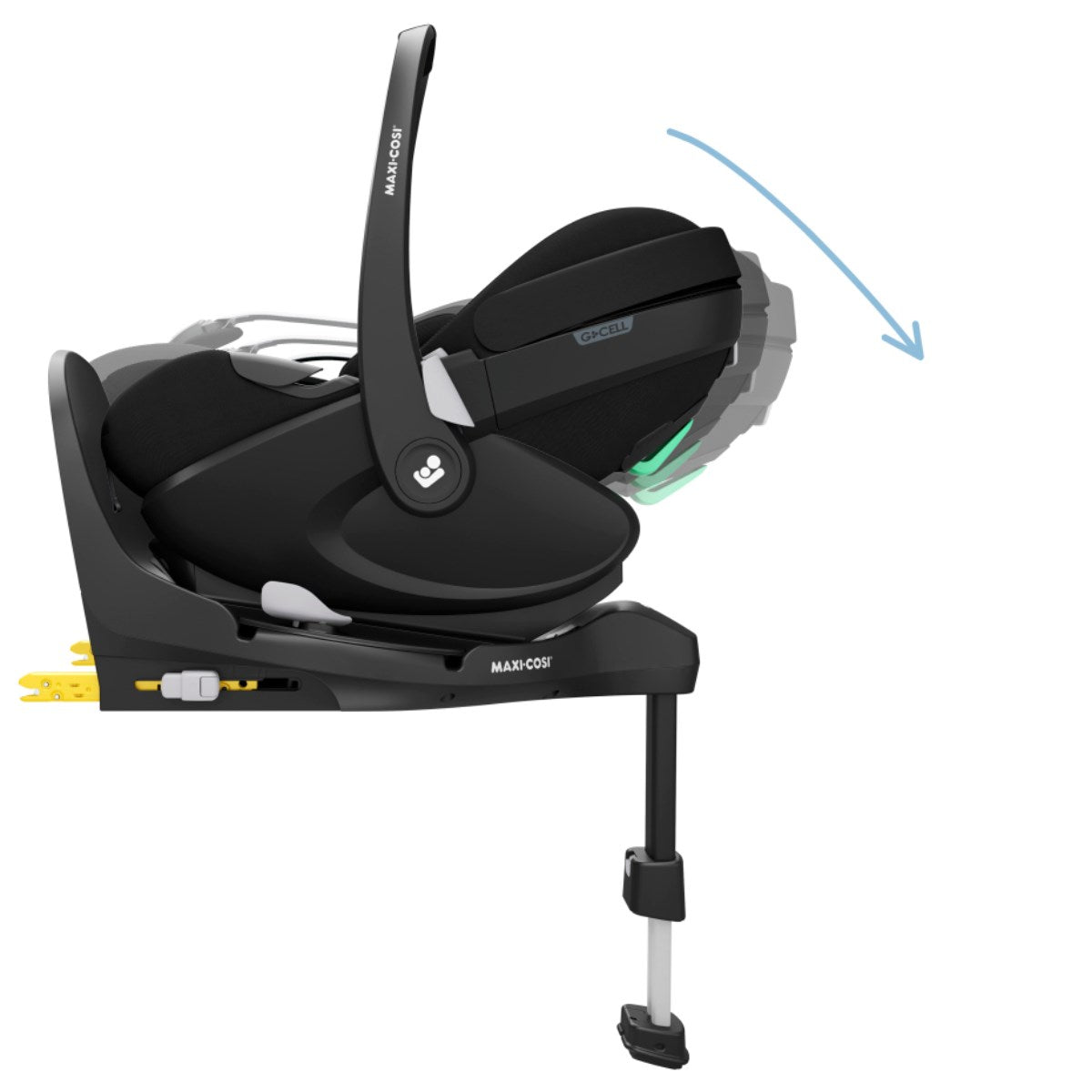 iCandy Peach 7 travel System With Pebble 360 Pro² Car Seat And Family Fix Base, Pecan