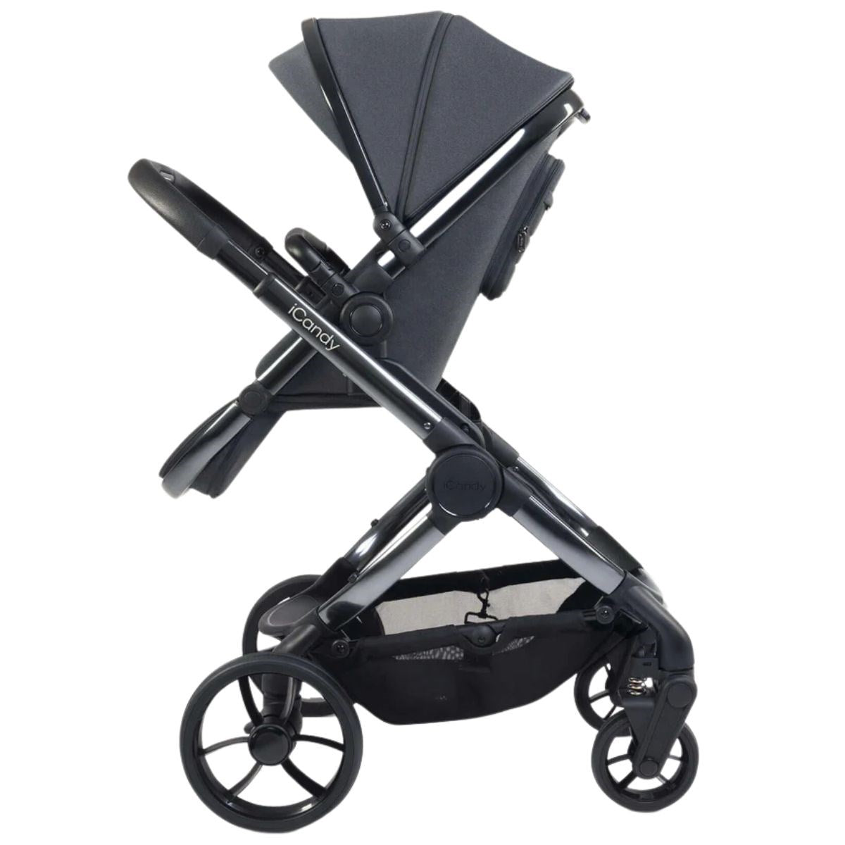 iCandy Peach 7 Luxury Travel System, Cybex Cloud T Dark Grey