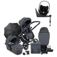 iCandy Peach 7 Luxury Travel System, Cybex Cloud T Dark Grey