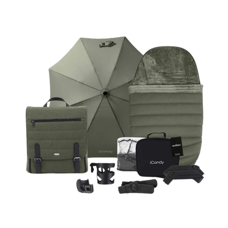 iCandy Peach 7 Luxury Travel System, Cybex Cloud T, Ivy