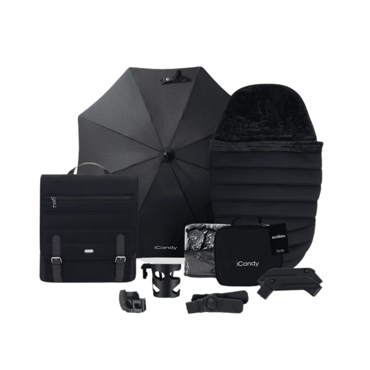 iCandy Peach 7 Luxury Travel System, Cybex Cloud T, Black