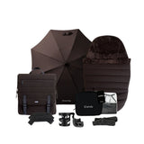 iCandy Peach 7 Luxury Travel System, Cybex Cloud T, Dark Pecan Edition