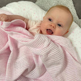 Clair De Lune Cellular Pram Blanket