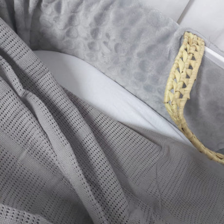 Clair De Lune Cellular Pram Blanket