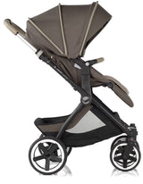 Jane Crosslight + Micro Pro + Travel Carrier Travel System, Cold Black