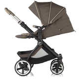Jane Crosslight + Micro Pro + Travel Carrier Travel System, Cold Black