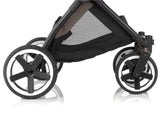 Jane Crosslight + Micro Pro + Travel Carrier Travel System, Cold Black