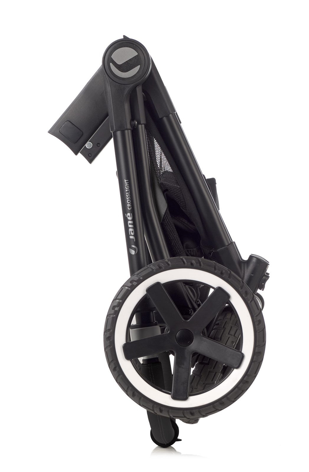 Jane Crosslight + Micro Pro + Travel Carrier Travel System, Cold Black