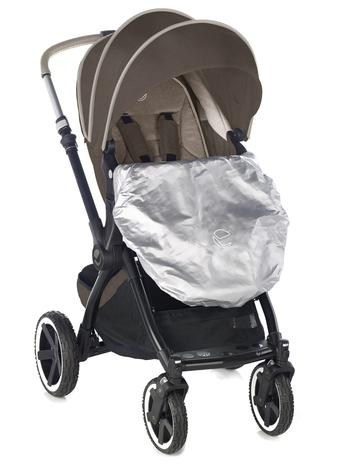 Jane Crosslight + Micro Pro + Travel Carrier Travel System, Cold Black