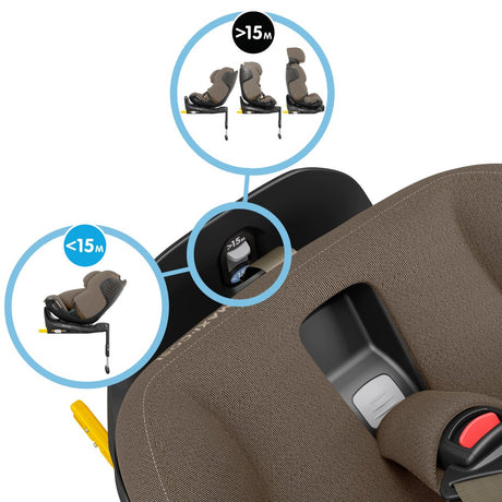 Maxi-Cosi Maxi-Cosi Emerald 360 Pro Swivel Rotating i-Size Car Seat 40-150cm 0-12 Years
