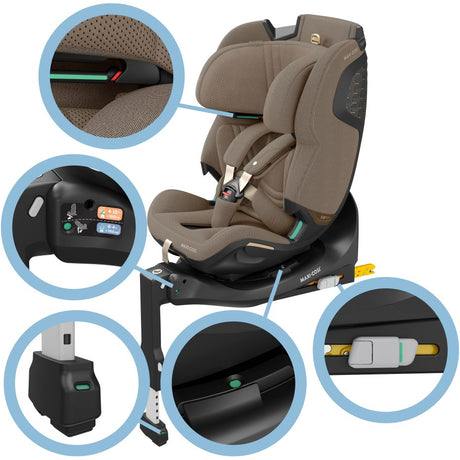Maxi-Cosi Maxi-Cosi Emerald 360 Pro Swivel Rotating i-Size Car Seat 40-150cm 0-12 Years