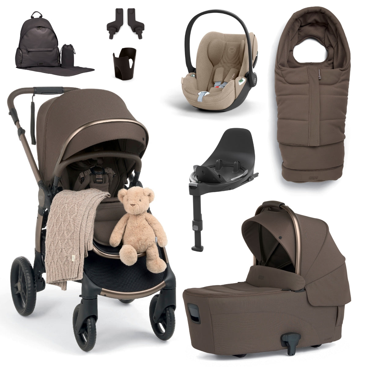 Mamas & Papas Ocarro² Travel System Bundle with Cloud T Plus
