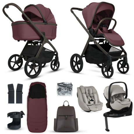 Silver Cross Cove Ultimate 360 Family Car Seat Bundle