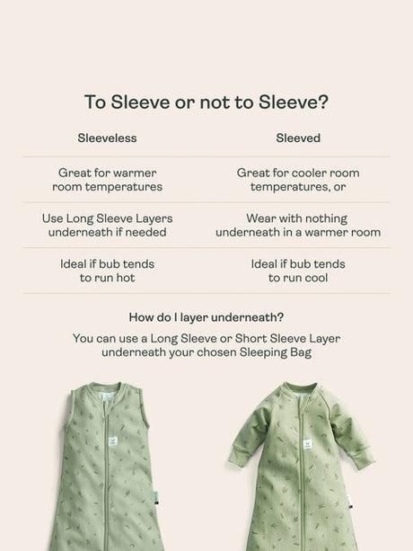 ergoPouch - Organic Winter Jersey Sleeping Bag - Savannah 3.5 TOG