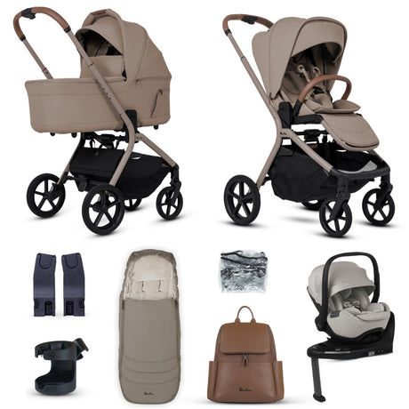Silver Cross Breez Ultimate 360 Travel System Bundle