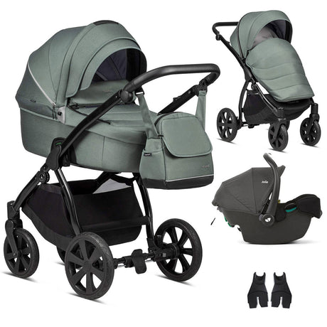 Noordi Fjordi V1 3in1 with Joie i-Snug 2 Car Seat, Fern