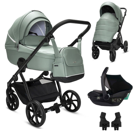 Noordi Fjordi V2 Leather 3in1 with Travel Carrier Car Seat