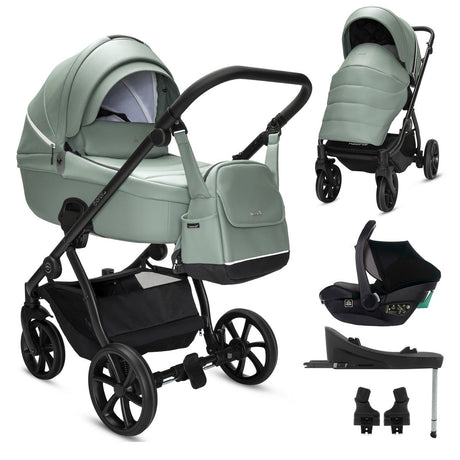 Noordi Fjordi V2 Leather 3in1 with Travel Carrier Car Seat