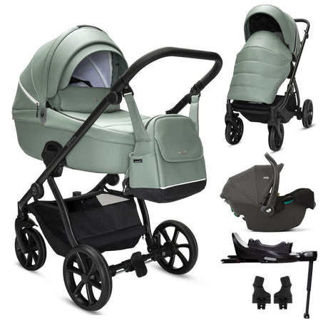 Noordi Fjordi V2 Leather 3in1 with Joie i-Snug 2 Car Seat