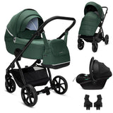 Noordi Fjordi V2 - 3in1 Travel System with Terra i-Size Car Seat