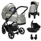 Noordi Fjordi V2 Leather 3in1 with Travel Carrier Car Seat