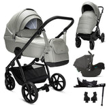 Noordi Fjordi V2 Leather 3in1 with Joie i-Snug 2 Car Seat