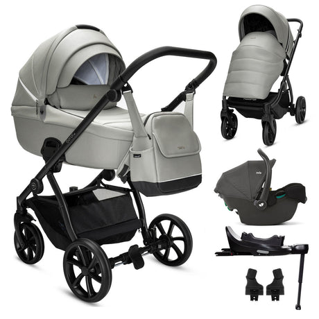 Noordi Fjordi V2 Leather 3in1 with Joie i-Snug 2 Car Seat