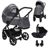 Noordi Fjordi V2 - 3in1 Travel System with Travel Carrier i-Size Car Seat