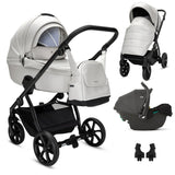 Noordi Fjordi V2 Leather 3in1 with Joie i-Snug 2 Car Seat