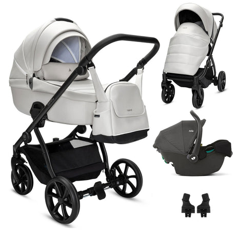 Noordi Fjordi V2 Leather 3in1 with Joie i-Snug 2 Car Seat
