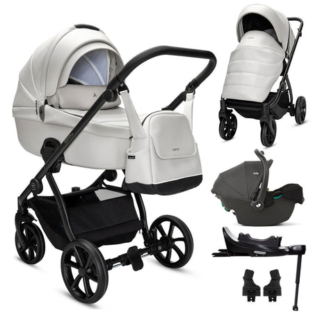 Noordi Fjordi V2 Leather 3in1 with Joie i-Snug 2 Car Seat