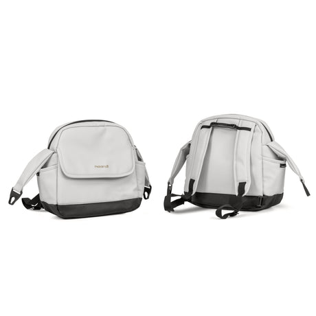 Noordi Fjordi V1 Leather 3in1 with Joie i-Snug 2 Car Seat, Cloud