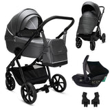 Noordi Fjordi V2 Leather 3in1 with Travel Carrier Car Seat