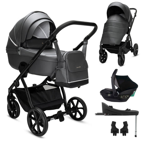 Noordi Fjordi V2 Leather 3in1 with Travel Carrier Car Seat