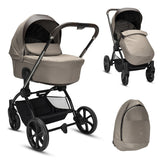 Noordi Sole V3 - 2in1 Pushchair with ThermoCot™ Carrycot, Arctic Mink
