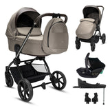 Noordi Sole V3 - 3in1 Travel System with ThermoCot Carrycot + Travel Carrier i-Size Car Seat