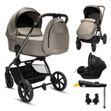 Noordi Sole V3 3in1 with Terra Car Seat, Arctic Mink