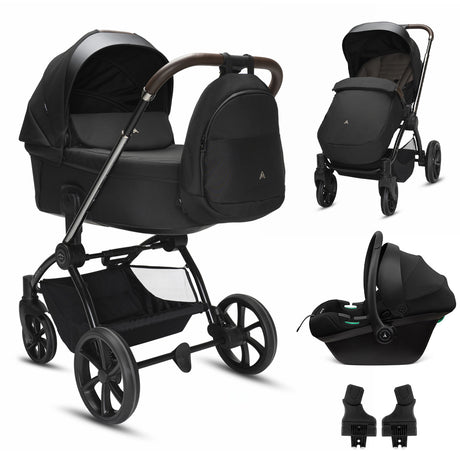 Noordi Sole V3 - 3in1 Travel System with ThermoCot Carrycot + Terra i-Size Car Sea