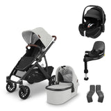 Uppababy Vista V2 Travel System with Pebble 360 Pro2 Car Seat & Base
