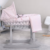 Clair De Lune Standard Rocking Wooden Moses Basket Stand