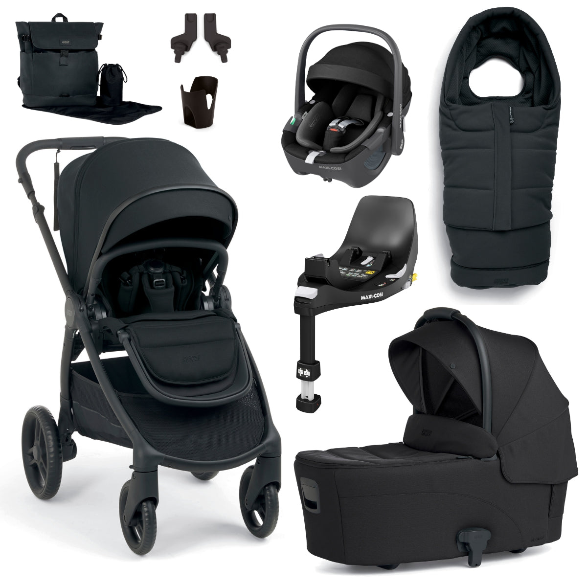 Mamas & Papas Ocarro² Travel System Bundle with Pebble 360