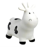 Happy Hopperz White Cow Hopper Inflatable Bouncy Ride-On Toy