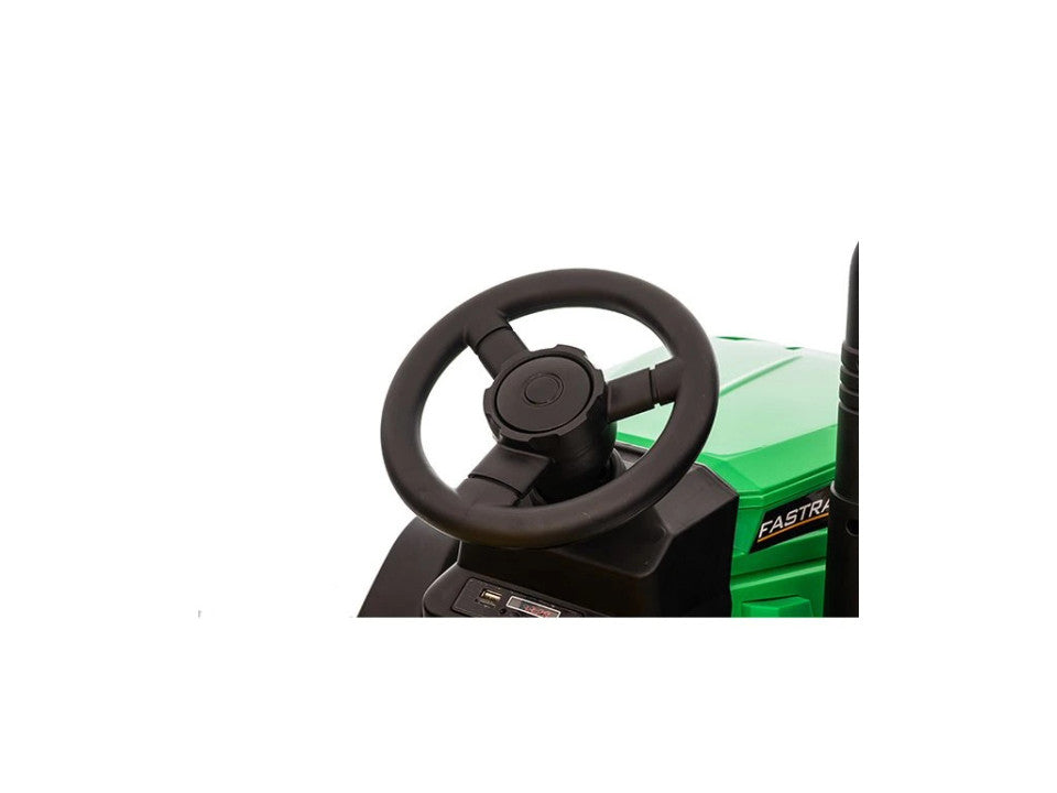 Turbo Harvest Tractor With Trailer 12V