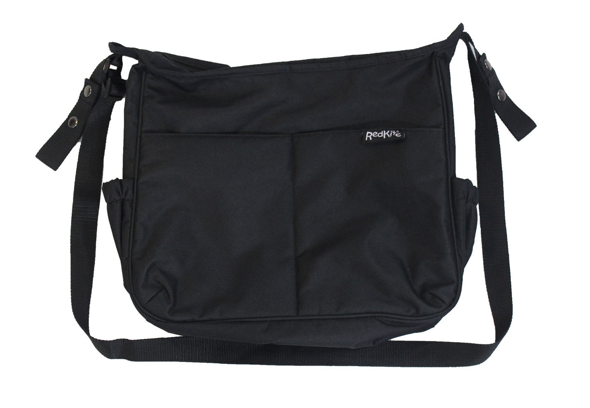 Red Kite Messenger Bag - Black