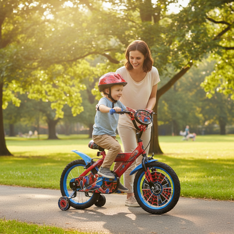 Huffy 16" Spider-man Kids Bike, Age 5-7
