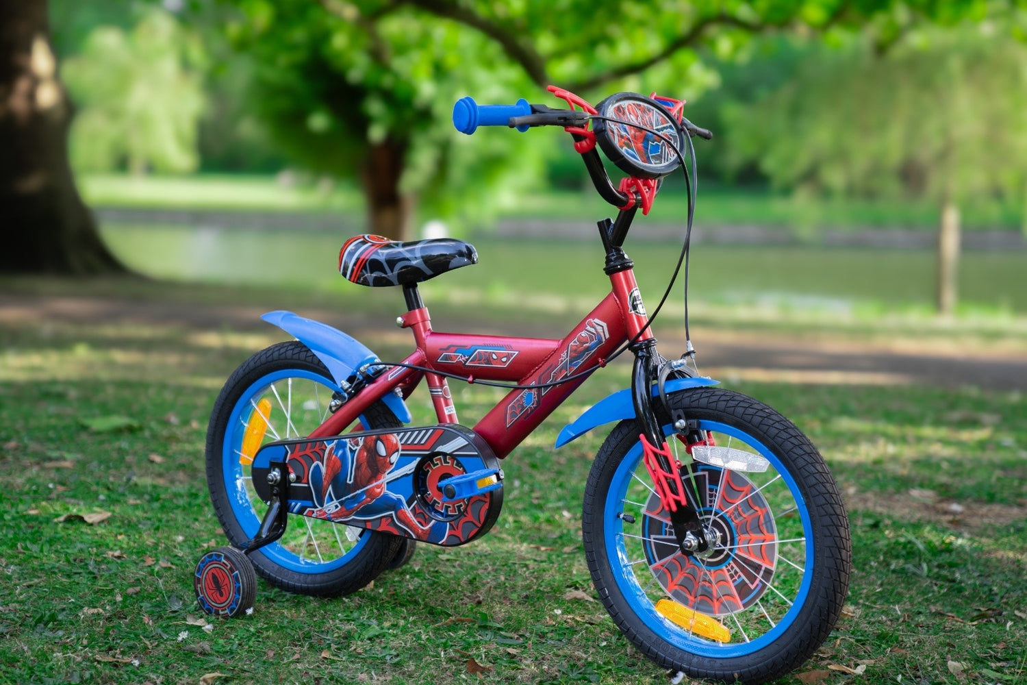 Huffy 16" Spider-man Kids Bike, Age 5-7