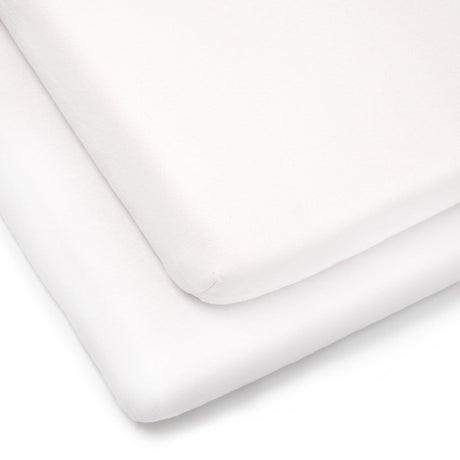 Clair De Lune 2 Cotton Jersey Fitted Cot Bed Sheets, 140 x 70 cm