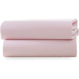 Clair De Lune 2 Cotton Jersey Fitted Cot Bed Sheets, 140 x 70 cm