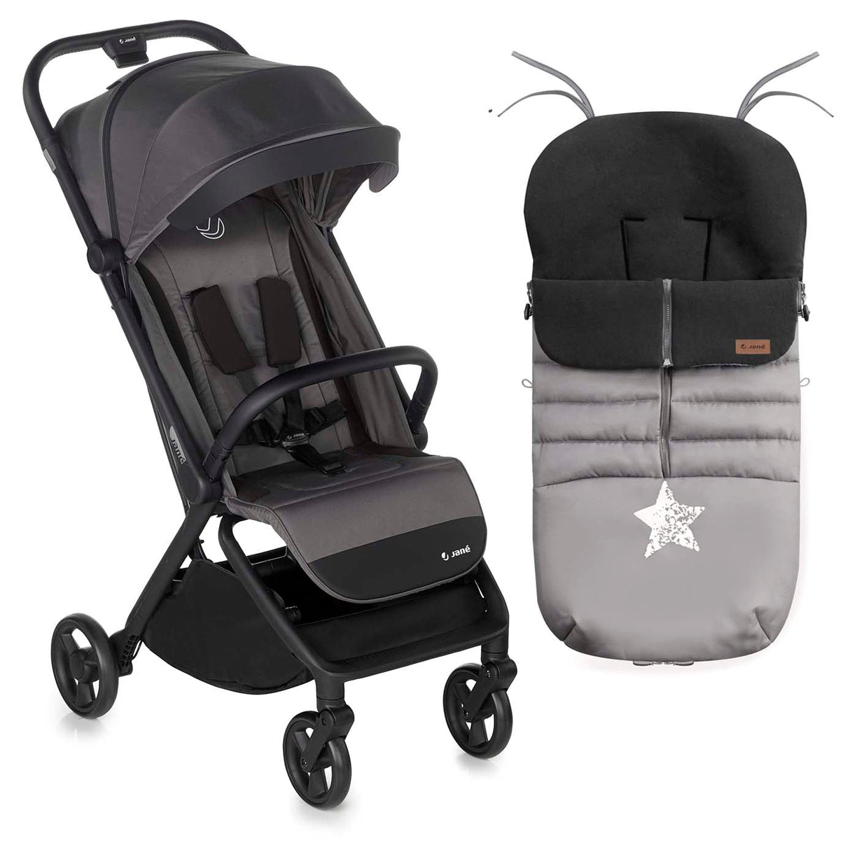 Jane Clap Luxe Pushchair & Footmuff