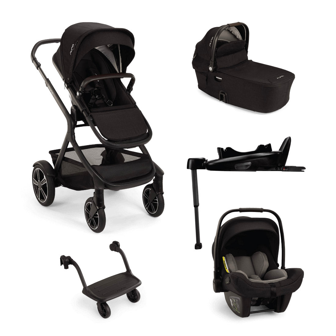 Nuna DEMI Next & PIPA Next Travel System Bundle - Caviar